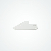 Clamcleat CL233BP White Nylon Backplate for CL233 Sail Line Cleat