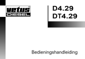 Vetus STM0108 - Operation Manual D(T)4.29, Dutch