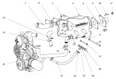 Nanni Diesel 48300410 - HEAT EXCHANGER KEEL COOLING for N3.30