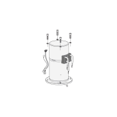 Quick FVEMFEL40121800 - Motor For Bow Thruster 4000W 12V BTQ 185+T
