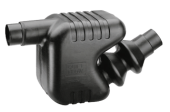 Allpa Plastic Waterlock/Muffler, Hose Connection Ø100/115mm, Volume 33L, Capacity: Up To 300HP