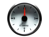 Wema 110662 - Silverline ICL Clock White