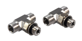 SeaStar HF6005 - Orb Tee Fitting Kit (2 Pcs.) For SeaStar Cylinder Hc5303-3/5312-3/5313-3/5314-3/5330-3/5331-3/4670-3