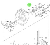 Bukh 030D1302 - Lubricating Oil Pump Complete for DV10, DV20, DV24, DV29, DV29RME, and DV32 Engines