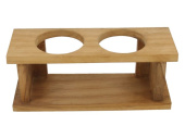Eude Glass Holder Duo 21.5x7.5x9cm