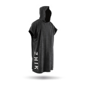 Plastimo P204822 - Hooded Towel Poncho Black Adult Size