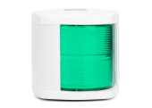 Hella Series 2984 Starboard Light, 12v/25w, 112,5°, BSH-2NM, White Housing With Green Lens