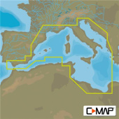 C-MAP Memory Card MAX - South-West European Coast (English)