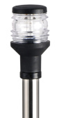 Osculati 11.112.00 - Compact Stainless Steel Light Pole 60 cm Black Light