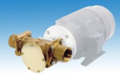 Jabsco 22880-2001C - 1 1/2 in B200 Bronze Flexible Impeller Motor Pump Unit