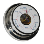 Vion Barometer Stainless Steel Including Wall Mount Ø97 mm