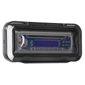 Nuova Rade 195265 - Case Cover F/Radio/CD, 110x235mm, Smoked Transparent