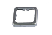 Inprojal Cover Frame (1) 60x60mm Rough/Silver Matte Finish