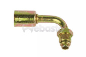 Webasto 6280106FG002A - Crimp Fitting Male 5/16 Inch 90 Degrees O-Ring 5/8 Inch 18unf 2A (Previous: 80106FG002)