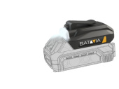 Batavia 18V USB Charger + Flashlight (Without Battery and Charger)