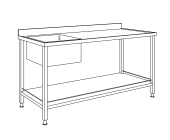 Baratta TV1E Marine Table With Sink