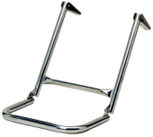 Allpa Stainless Steel Bathing Ladder For Deck Or Transom Platform Mount, 2-Steps, Tube Ø25mm