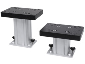 Cannon 1904030 - 4" Aluminum Fixed Base Pedestal Mount