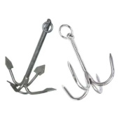 Lalizas 92290 - Grapnel Anchor, Galvanised, 3kg