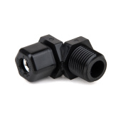 Sea Recovery 0204021869 90° 3/8" MPT x 3/8" Tube Plastic Elbow
