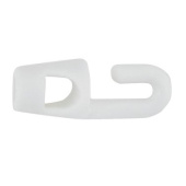 Euromarine Plastic Hook Ø4mm - White (Bulk)