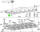 Nanni Diesel 970312525 - Straight Pin for Cylinder Head Assembly