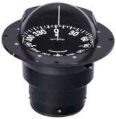 Ritchie Compass 'Globemaster F-600', 12/24/32v, Flush Mount, Ø152,4mm/2 Of 5°, Black (Power)