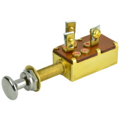 BEP 1001304 - SPST Push-Pull Switch, 3 Position - Off/On 1/On 2
