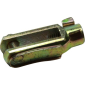 Ultraflex 33517N - L26 Brass Clevis 1/4"-28 UNF Threaded