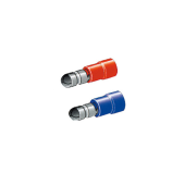 Male Cylindrical Insulated Terminals Blue