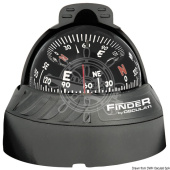 Osculati 25.172.01 - Finder compass 2"5/8 top-mounted black/black