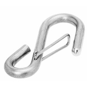 Plastimo 46534 - St. Steel S-hook With Latch 6mm