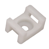 Plastimo P204059 - Cable Tie Saddle Up To 9 mm White (100 pcs)