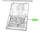 Nanni Diesel 970307173 - Left Gasket Kit for 4.150HE Engines