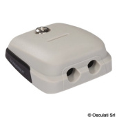 Osculati 14.176.04 - Scanstrut horizontal stuffing box grey dual cable