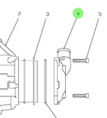 Nanni Diesel 970312414 - Water Outlet Cover for Intercooler and Fuel Cooler Systems