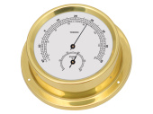 Talamex Brass Ship's Thermo/Hygrometer ⌀125 mm