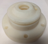 Parker 32-2517 2.5" End Plug with 1/4" FNPT Product Outlet
