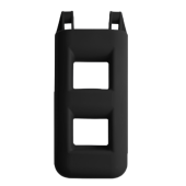 Allpa Ladder Fender 25x12x55cm, Black, 2-Steps