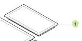 Isotherm SGC00151AA - Small Lid with Gasket (345x210 mm) for BI53/75 Built-In Refrigerator/Freezer