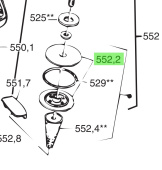 RM69 RM552.2 Sea Lock Piston Housing