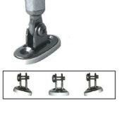 Makefast 0886 - Deck Fitting (2 Holes)