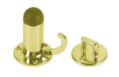 Foresti & Suardi 154B.L - Brass Spring Loaded Door Stop Ø50xØ45 mm