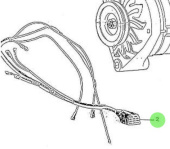 Nanni Diesel 970302661E - Electrical Wiring for 5.250TDI and 5.280HE Engines