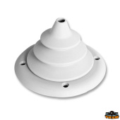 Trem L5310074 - Flanged Bellow Diameter 12 mm White Color