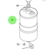 Steyr 2173396-2 - 24 V Fuel Pump for Steyr M160068 Engines