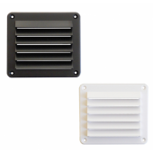 A.A.A Nylon Louver Vents Black