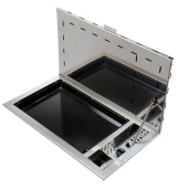 Force 10/ENO 533122010785 - Tribu Stainless Steel Built-in Gas Plancha with Lid