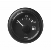 VDO A2C60001050 – ViewLine Fuel Level Gauge 3-180 Ohm Black 52 mm