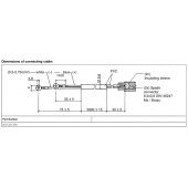 VDO N03-320-268 - Exhaust Pyrometer Temperature Sensor Cable 6m